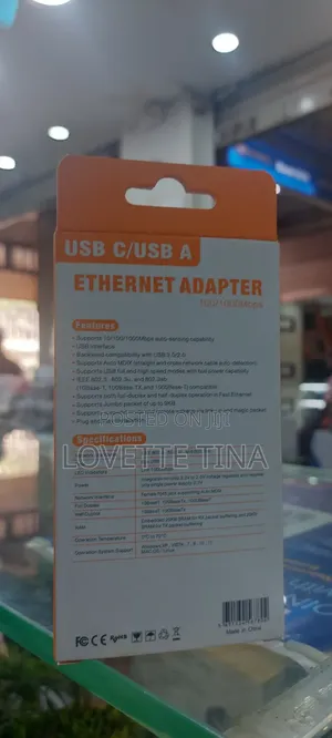 USB to Ethernet With Type C