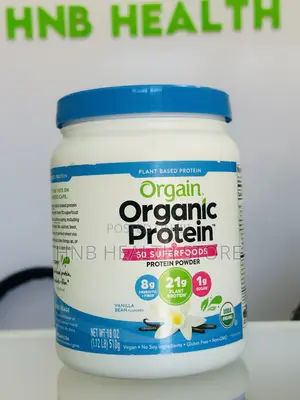 Orgain Protein Powder.