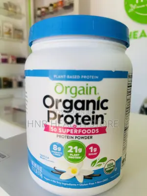 Orgain Protein Powder.