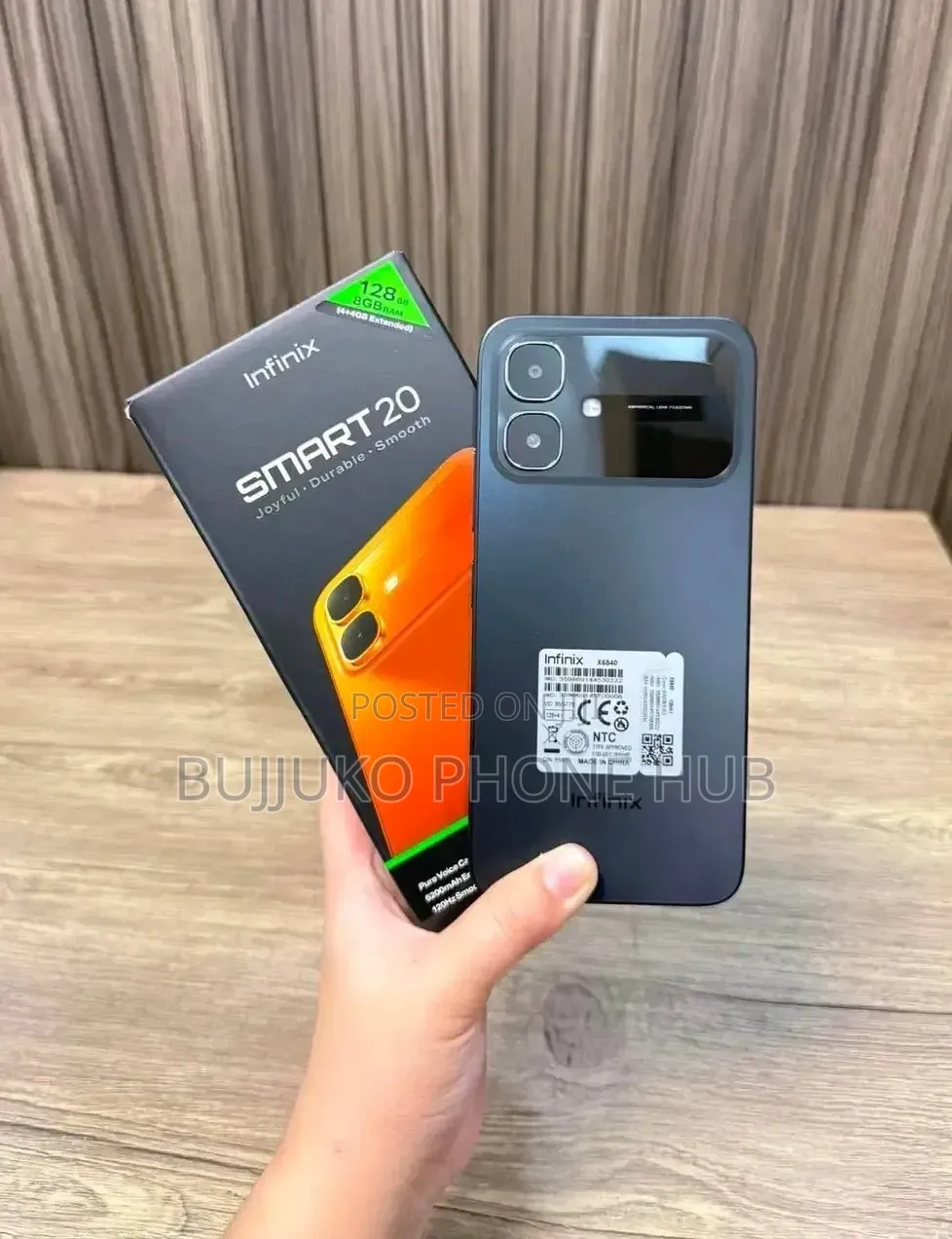 New Infinix Smart 20 128 GB Black
