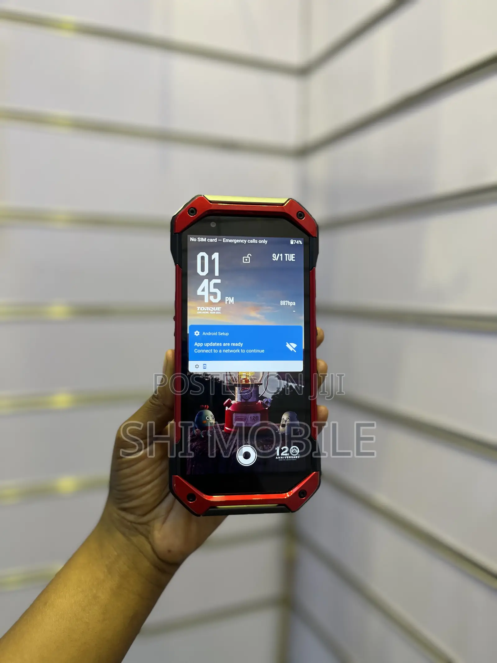 New Kyocera Torque 5G 128 GB Red