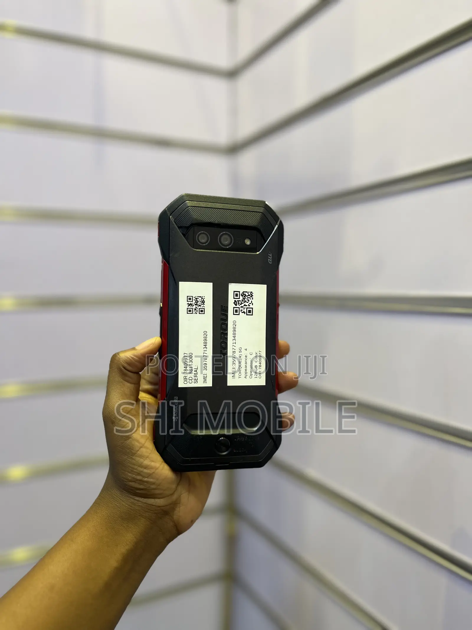 New Kyocera Torque 5G 128 GB Red