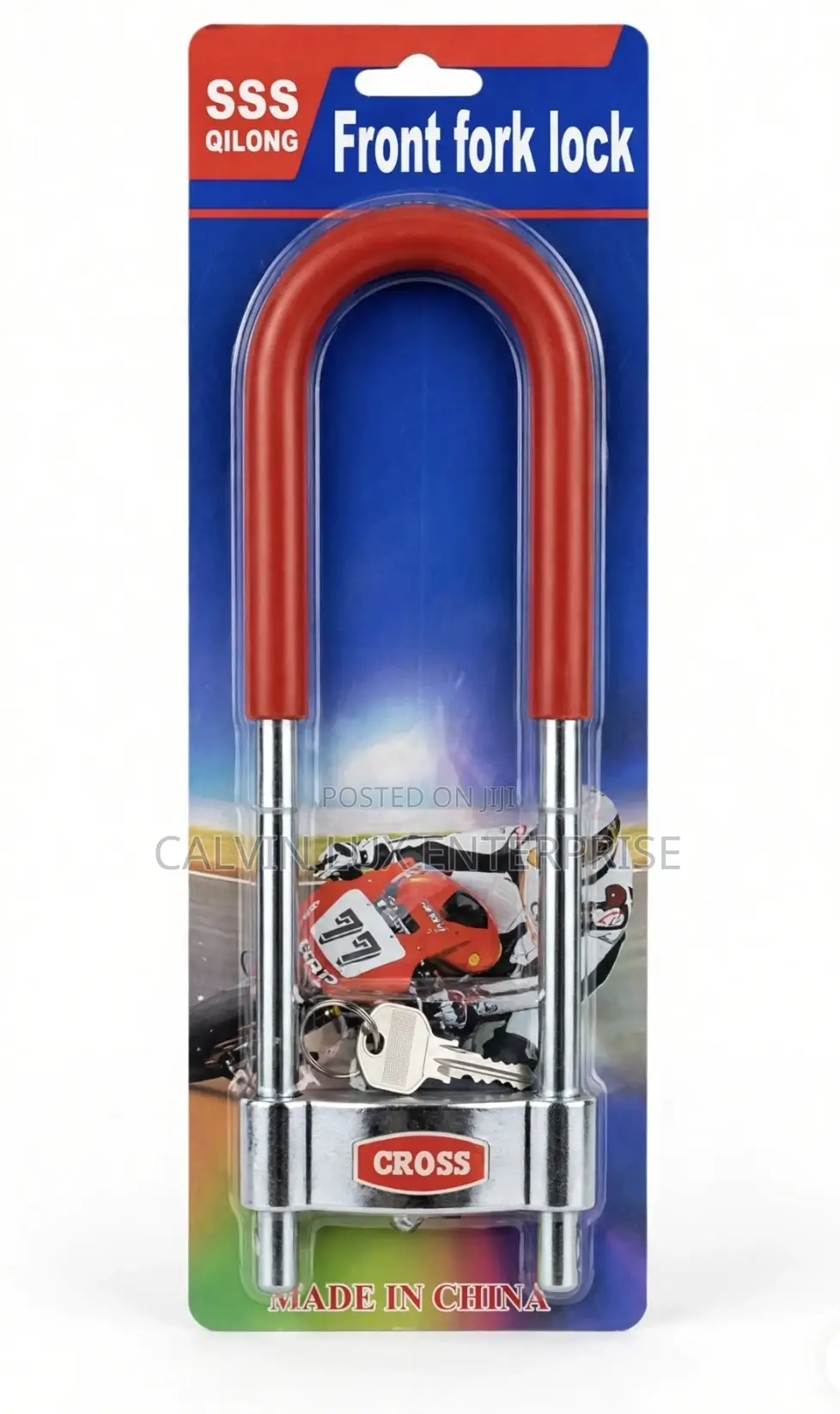 Anti Theft Motorcycle and Bicycle Lock