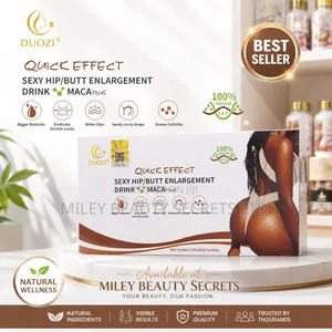 DUOZI Quick Effect Sexy Hip/Butt Enlargement Drink – Maca Plus 🤎✨