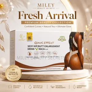 DUOZI Quick Effect Sexy Hip/Butt Enlargement Drink – Maca Plus 🤎✨
