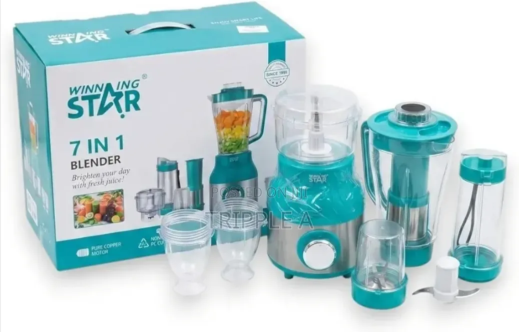 Winningstar 7 in 1 Unbreakable Speed Blender