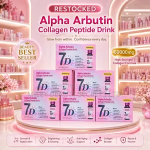 Alpha Arbutin Collagen Peptide Drink – 60,000mg 💗✨