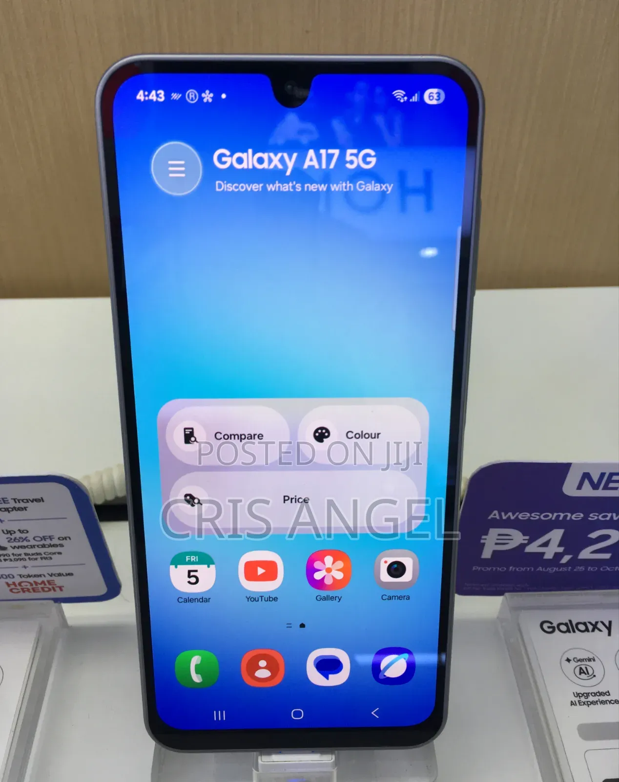 New Samsung Galaxy A17 5G 128 GB White