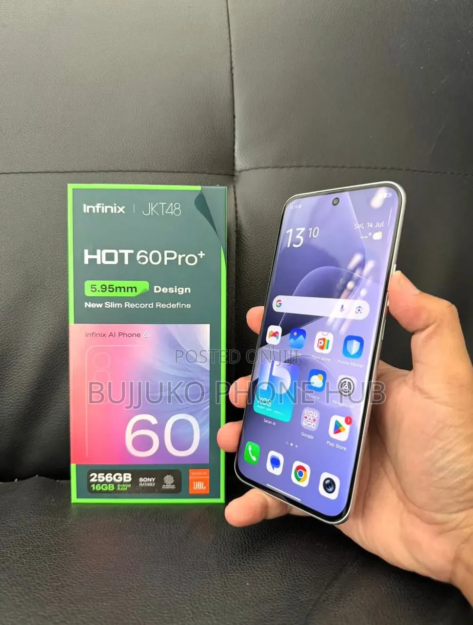 New Infinix Hot 60 Pro+ 256 GB Silver