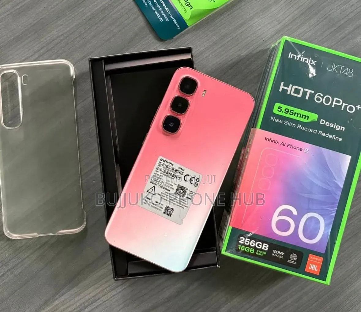 New Infinix Hot 60 Pro+ 256 GB Pink