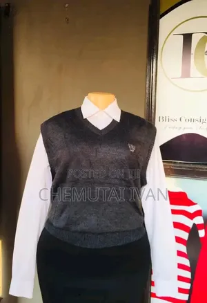 V-Neck Sleeveless Sweaters