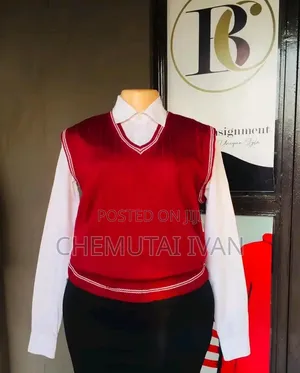 V-Neck Sleeveless Sweaters