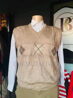 V-Neck Sleeveless Sweaters