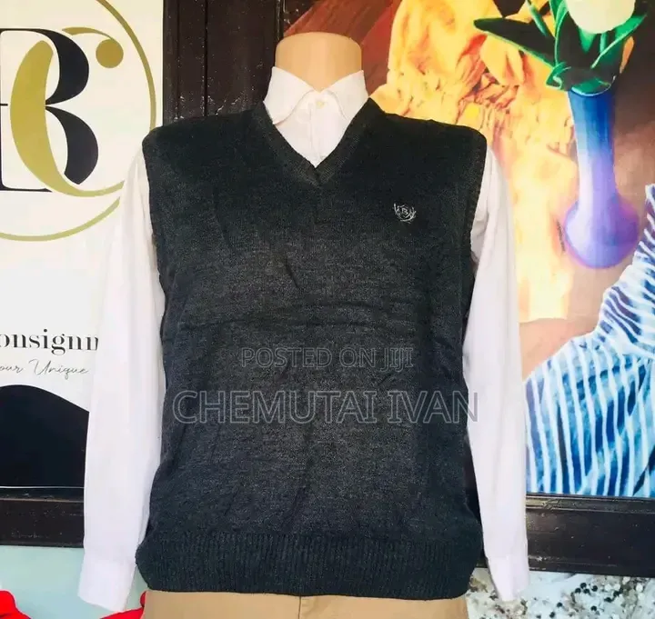 V-Neck Sleeveless Sweaters