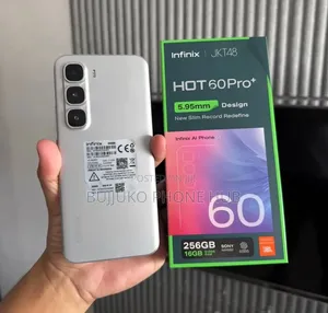New Infinix Hot 60 Pro+ 256 GB Silver