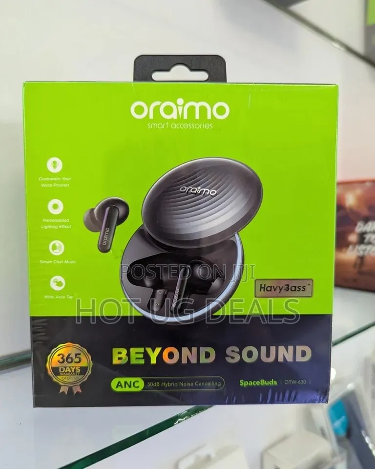 Oraimo SpaceBuds Wireless Bluetooth Earbuds Customized Voice Prompt