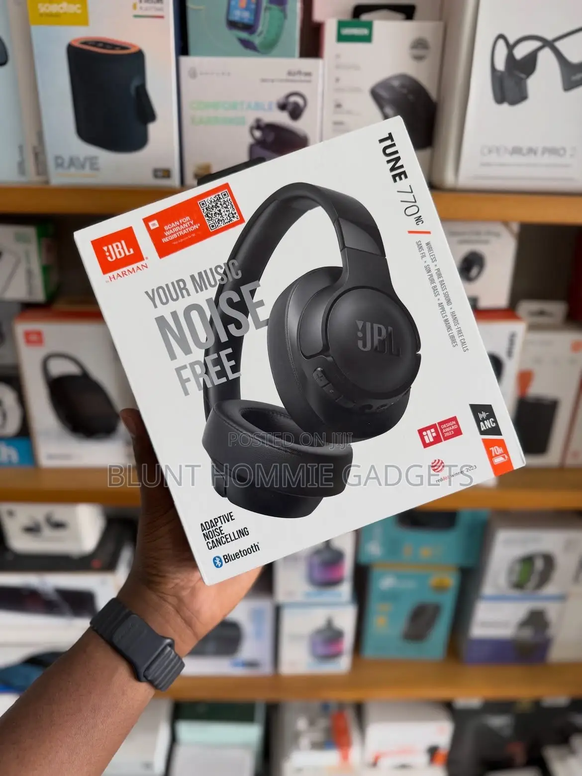 JBL Tune 770NC Adaptive Noise Cancellation