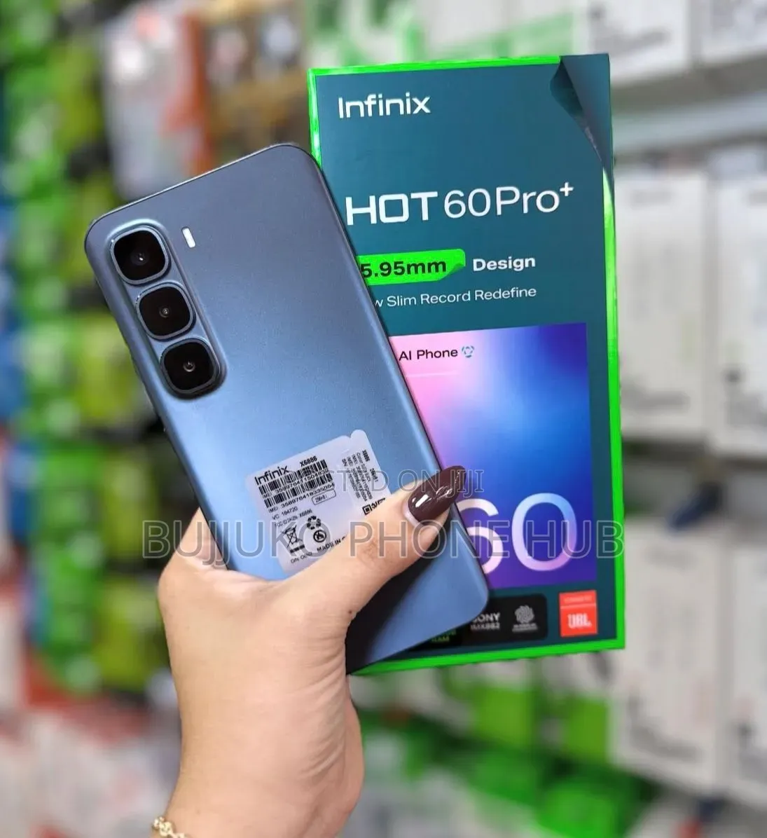 New Infinix Hot 60 Pro+ 256 GB Black