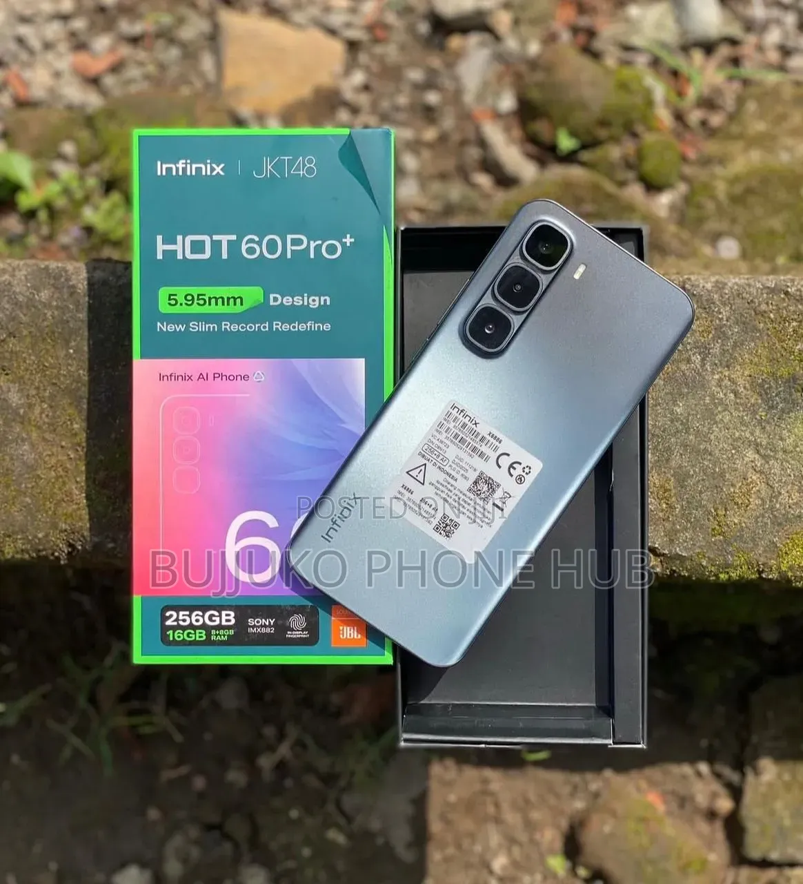 New Infinix Hot 60 Pro+ 256 GB Black