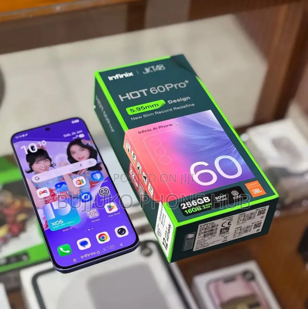 New Infinix Hot 60 Pro+ 256 GB Purple