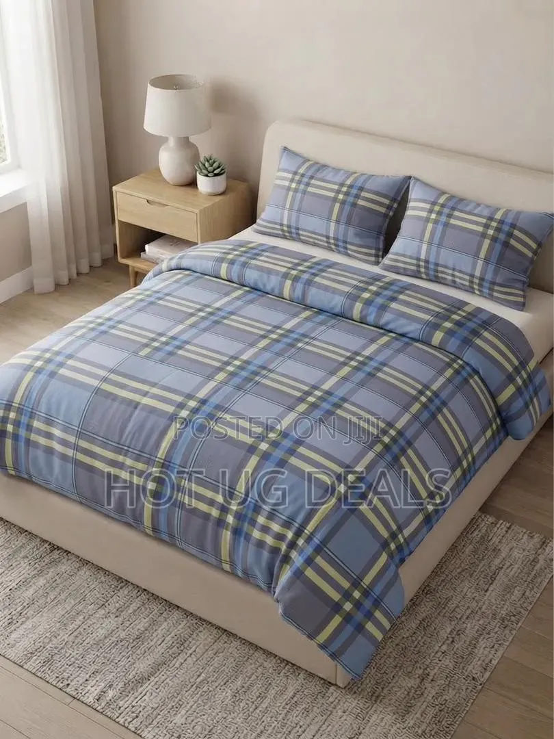 4x6 Gracefoam Duvet Set (1Duvet, 1 Bedsheet, 2 Pillowcases)-Multicolor