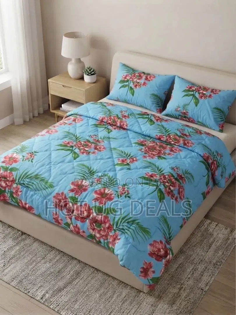 5x6 Grace Textile Duvet Set With Bedsheet & 2 Pillowcases