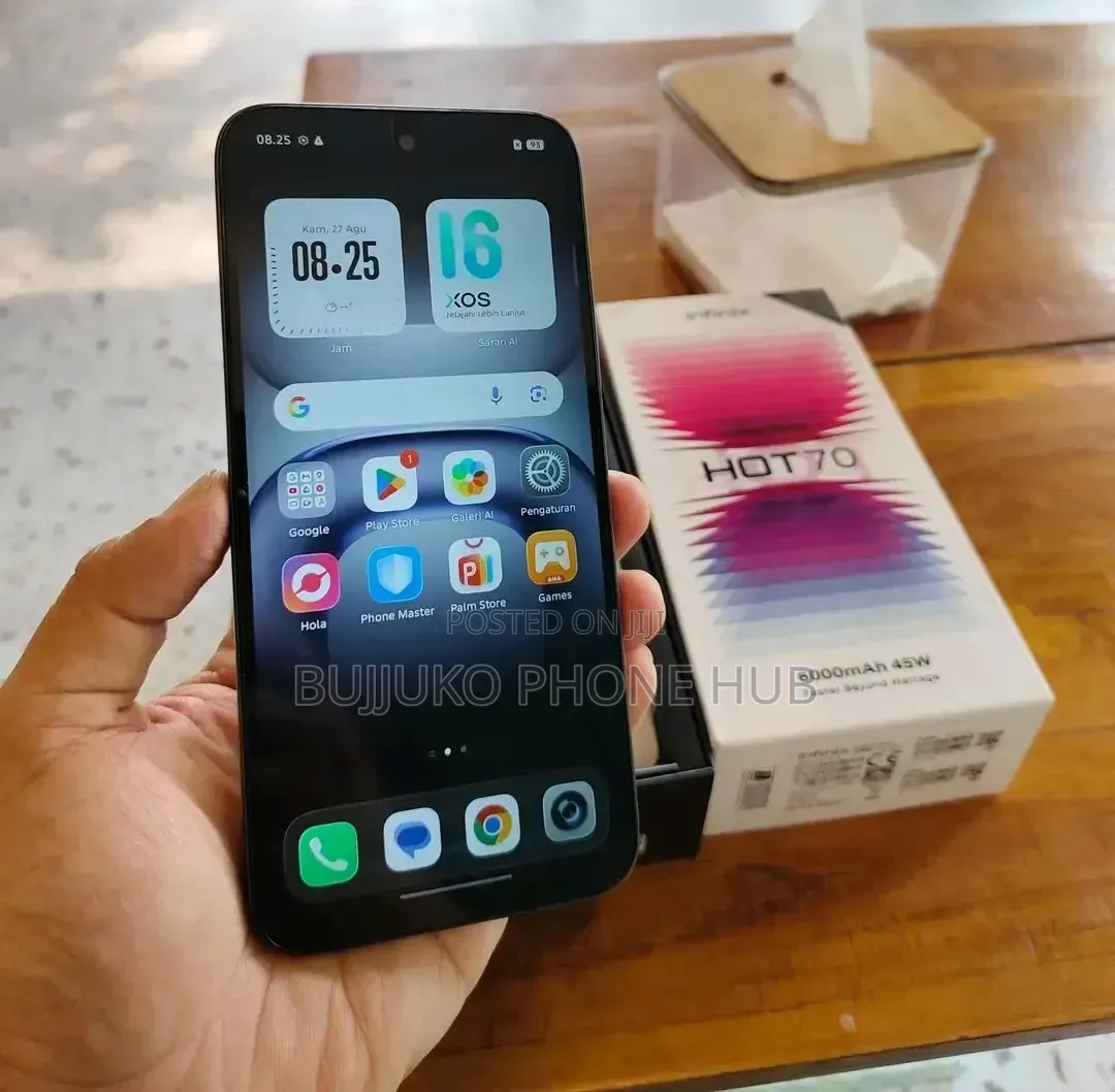New Infinix Hot 70 256 GB Black