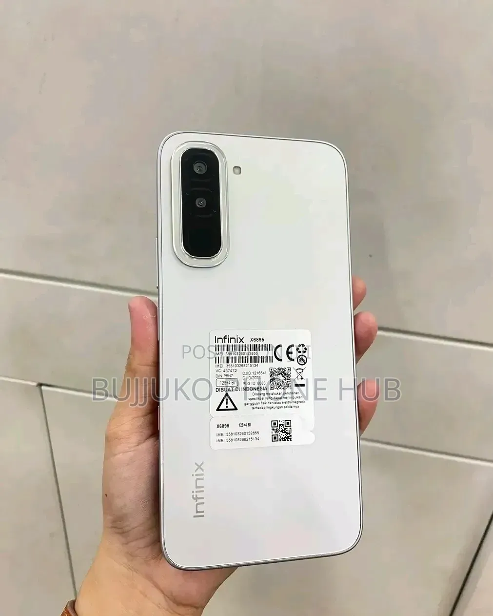 New Infinix Hot 70 256 GB Silver