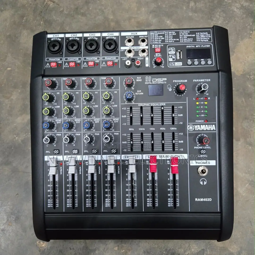 Amplimixer 4 Channel Powered
