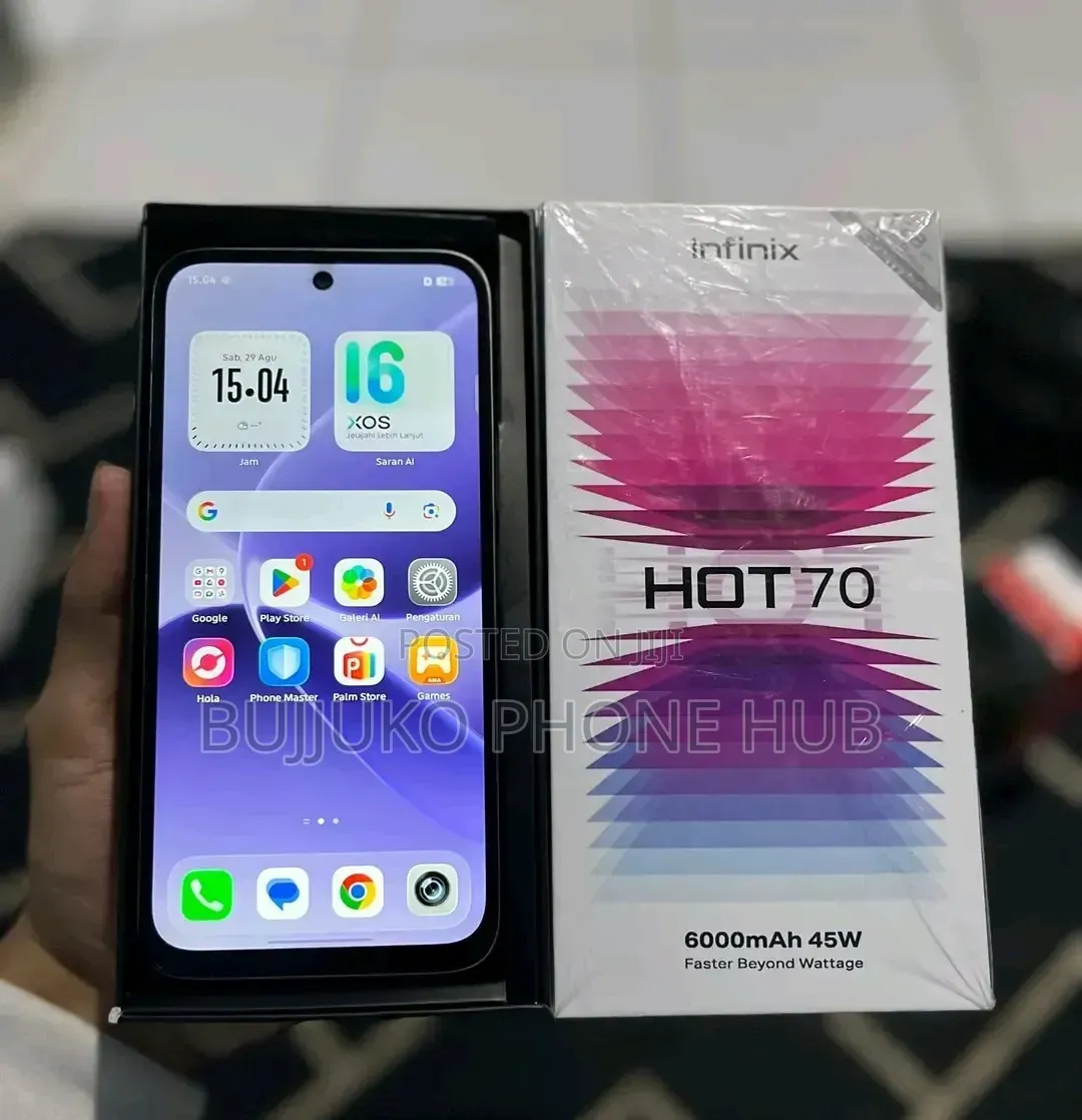 New Infinix Hot 70 256 GB Silver