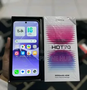 New Infinix Hot 70 256 GB Silver