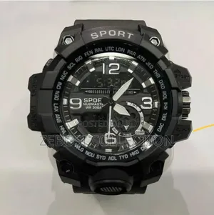 Men's Outdoor Sports Waterproof Watch, LED Digital Luminous Watch