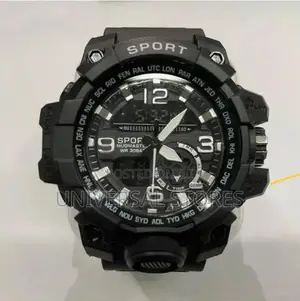 Men's Outdoor Sports Waterproof Watch, LED Digital Luminous Watch
