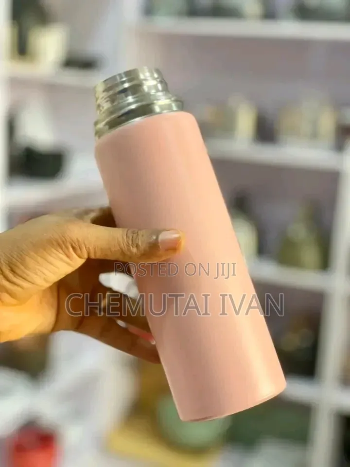 3 in 1 Portable Vaccum Flask Set {Pink Color}