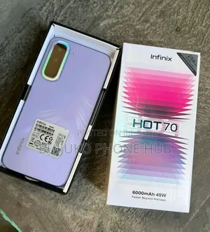 New Infinix Hot 70 256 GB Purple