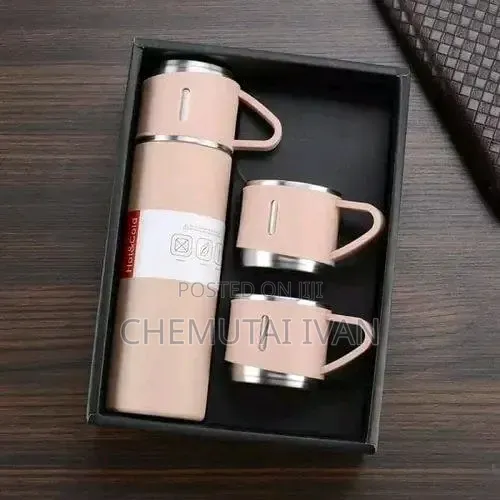500ml Travel Vaccum Flask Set Hot. Or Colr I'm