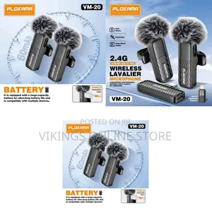 Plokama VM-20 Wireless Lavalier Microphone System