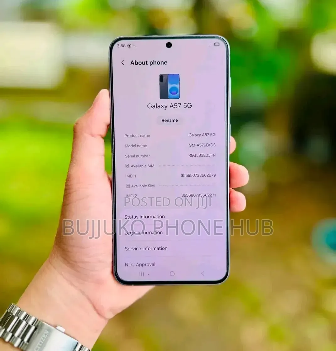 New Samsung Galaxy A57 256 GB Gray