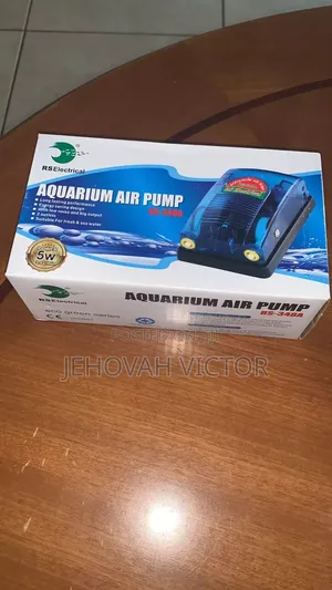 Air Pump Electric Aquarium Air Pump RS-348A 3W - Brand New