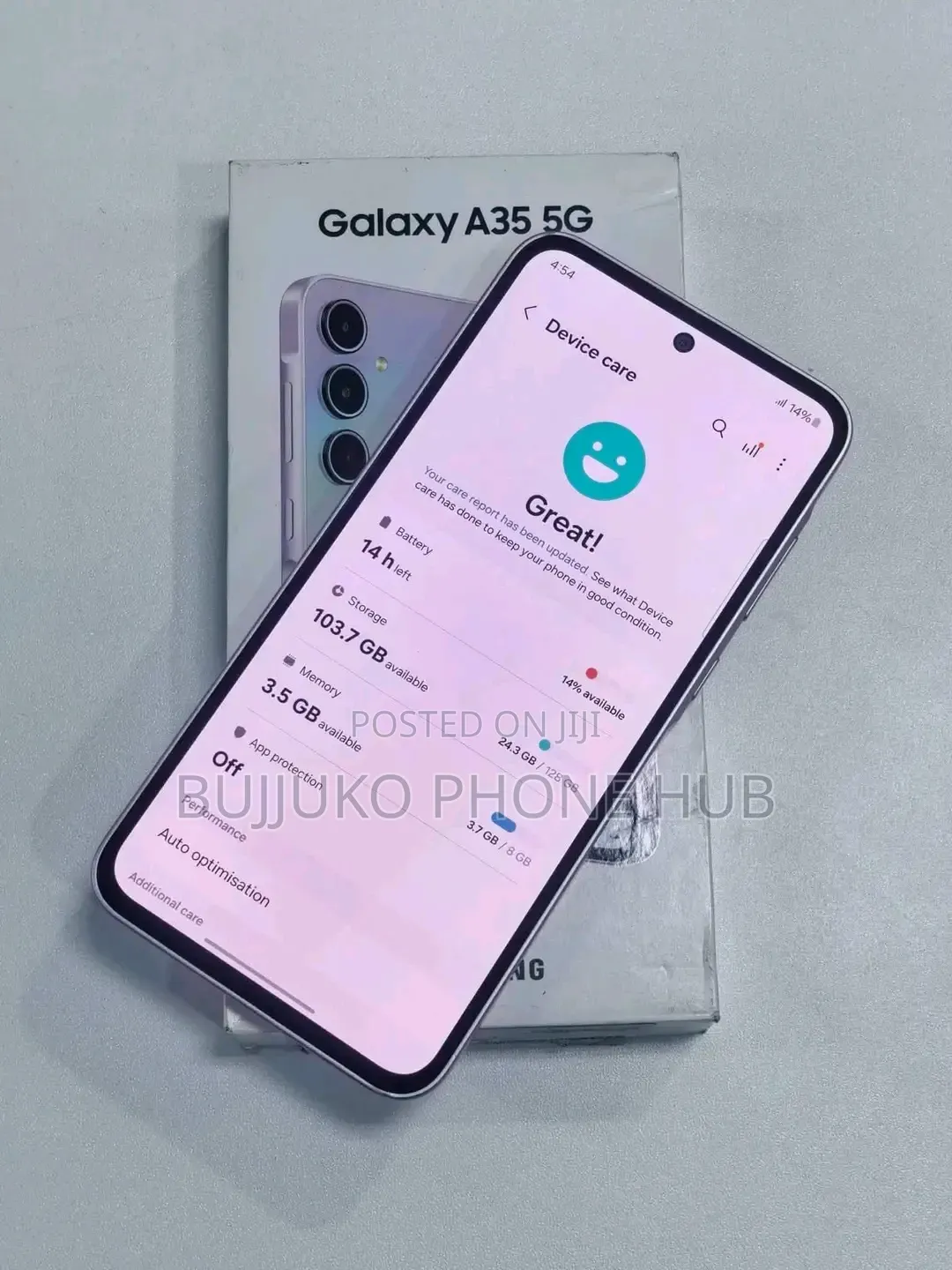 New Samsung Galaxy A35 256 GB Pink