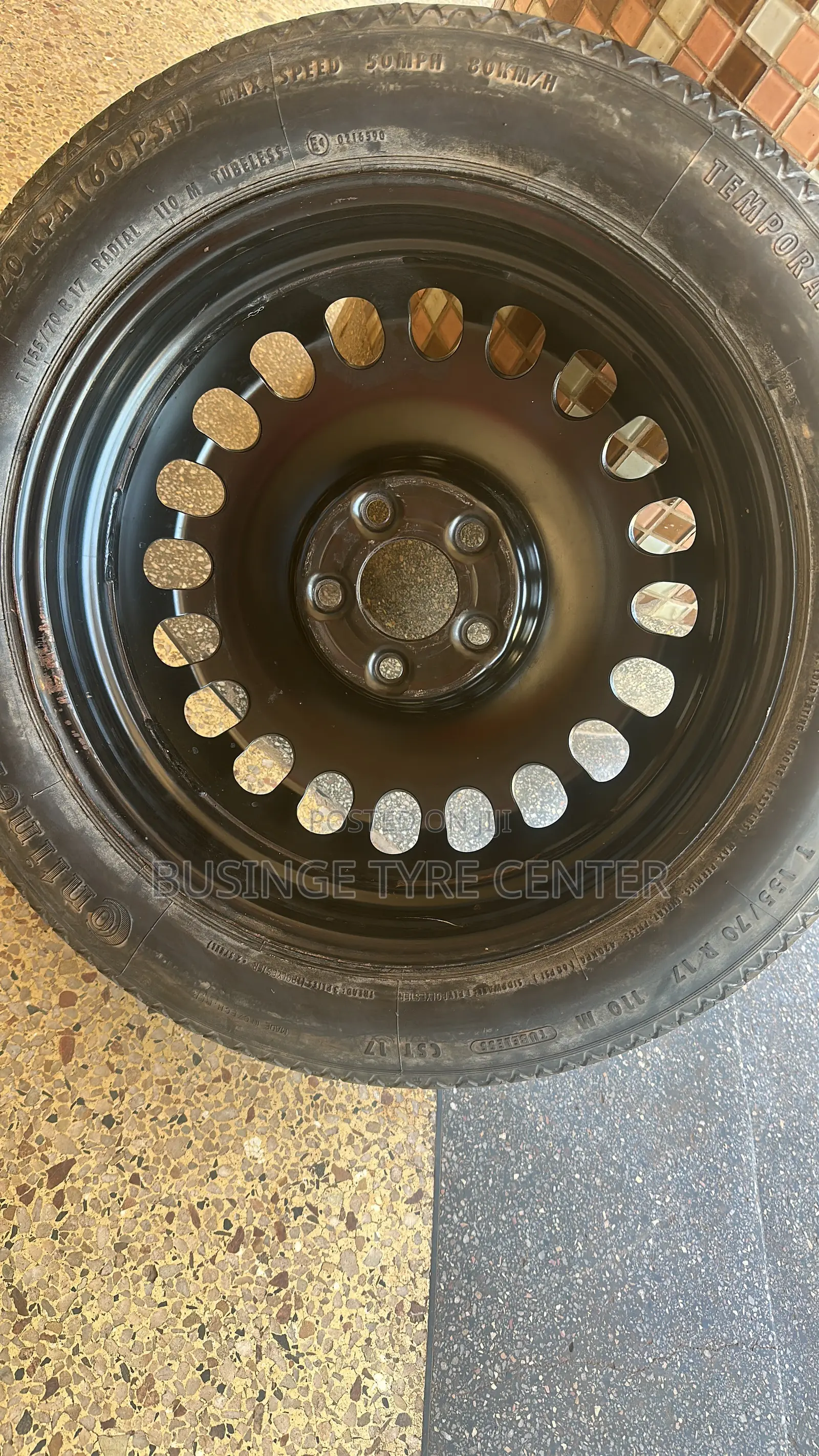 Temporary Spare Tire for Mercedes Benz