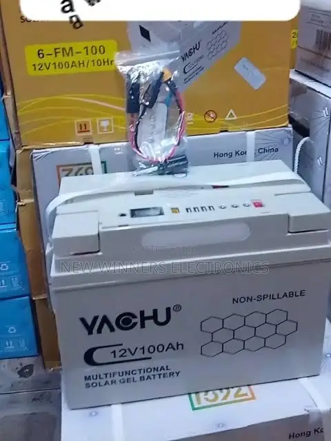 Hybrid Solar Battery 12V100AH ( Multifunctional Battery)