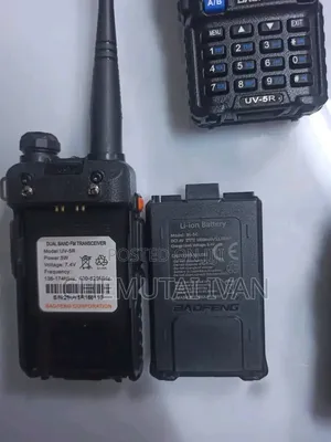 Duo Uhf/Uvf Baofeng Walkie Talkies