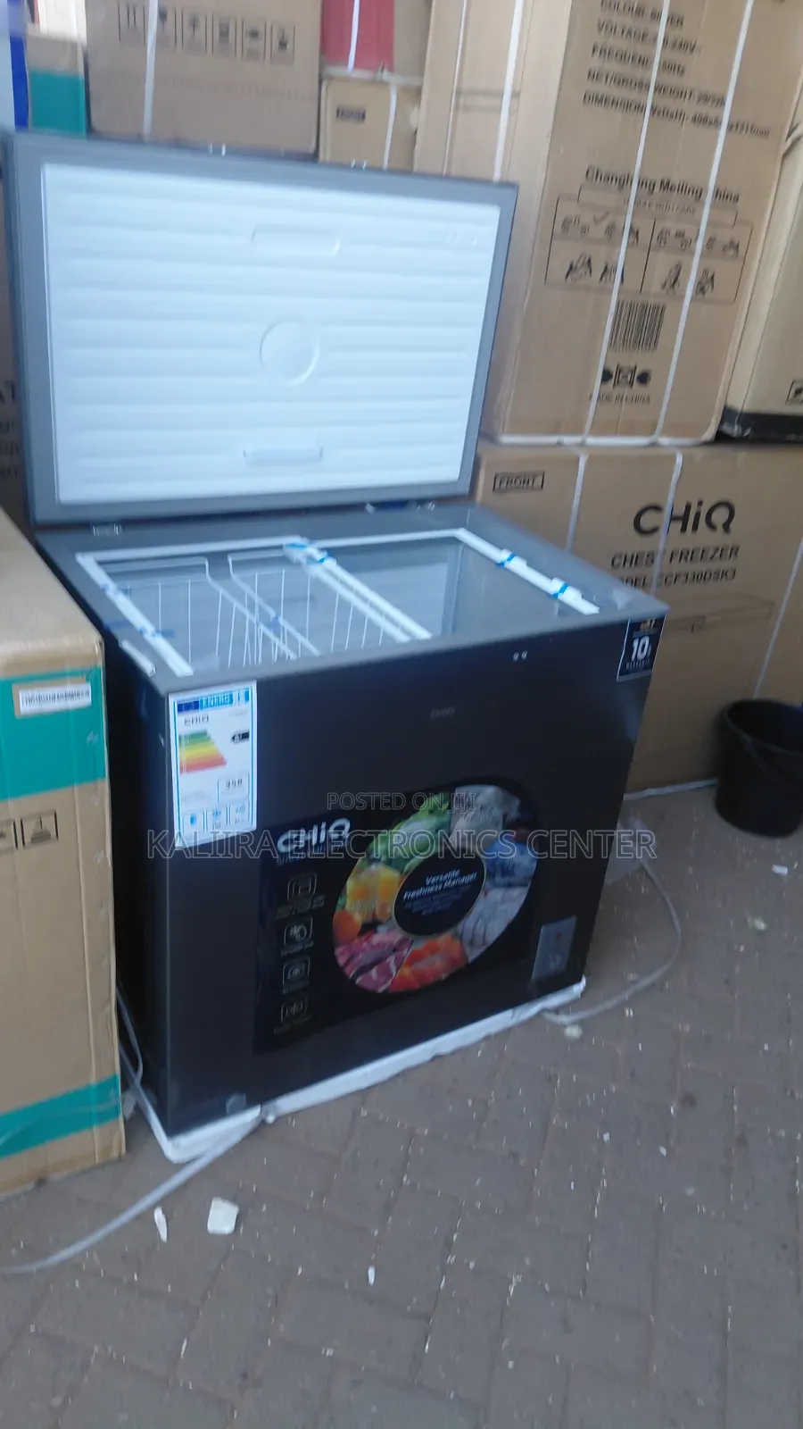 261l Freezer  Gray Colour