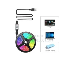 Dou-Color 10M RGB Bluetooth Control LED Strip Lights 12V USB