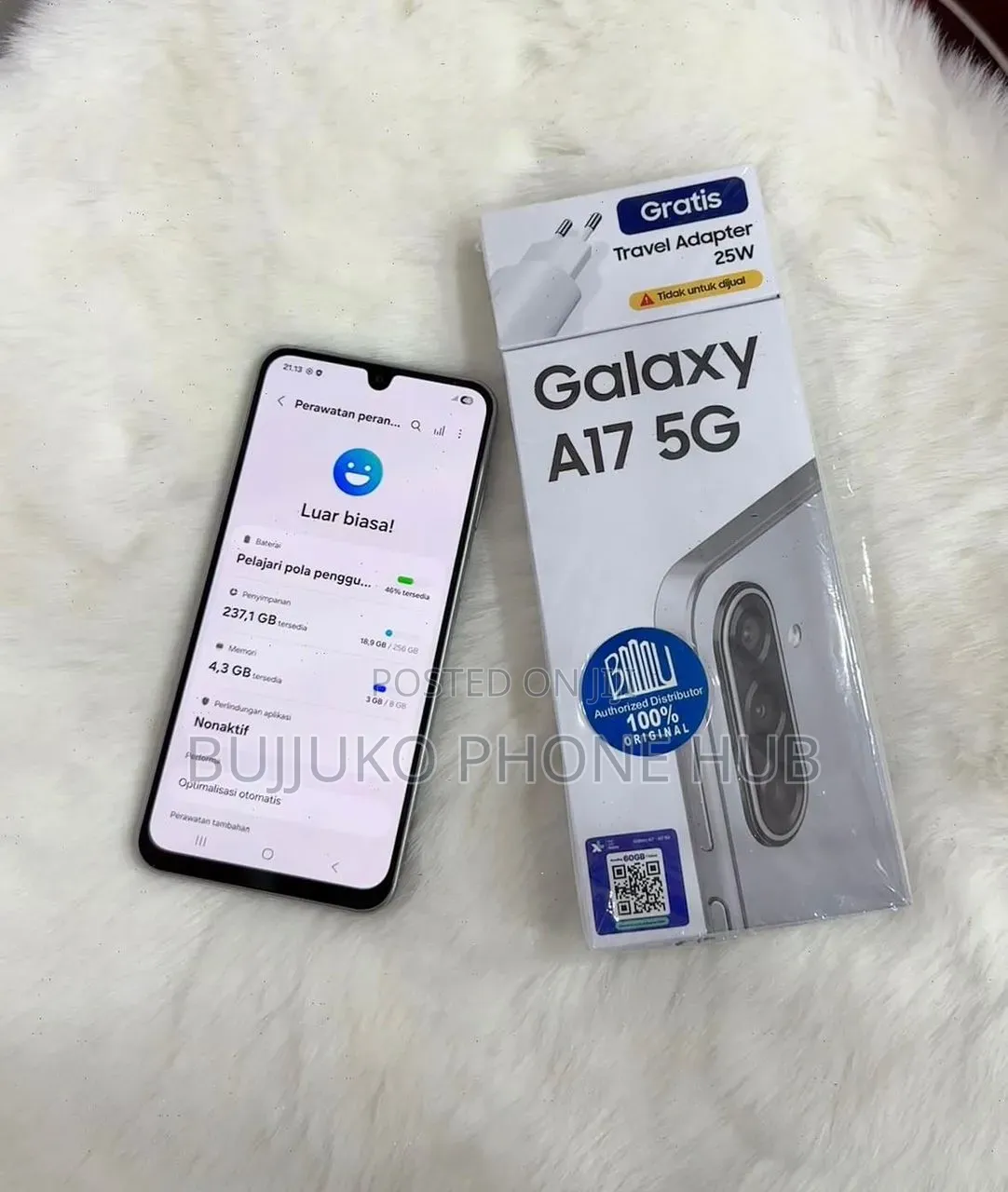 New Samsung Galaxy A17 5G 256 GB Gray