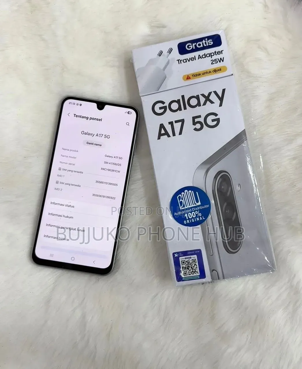 New Samsung Galaxy A17 5G 256 GB Gray