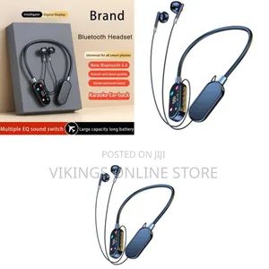Generic K02 Color Screen Bluetooth Neckband Headset