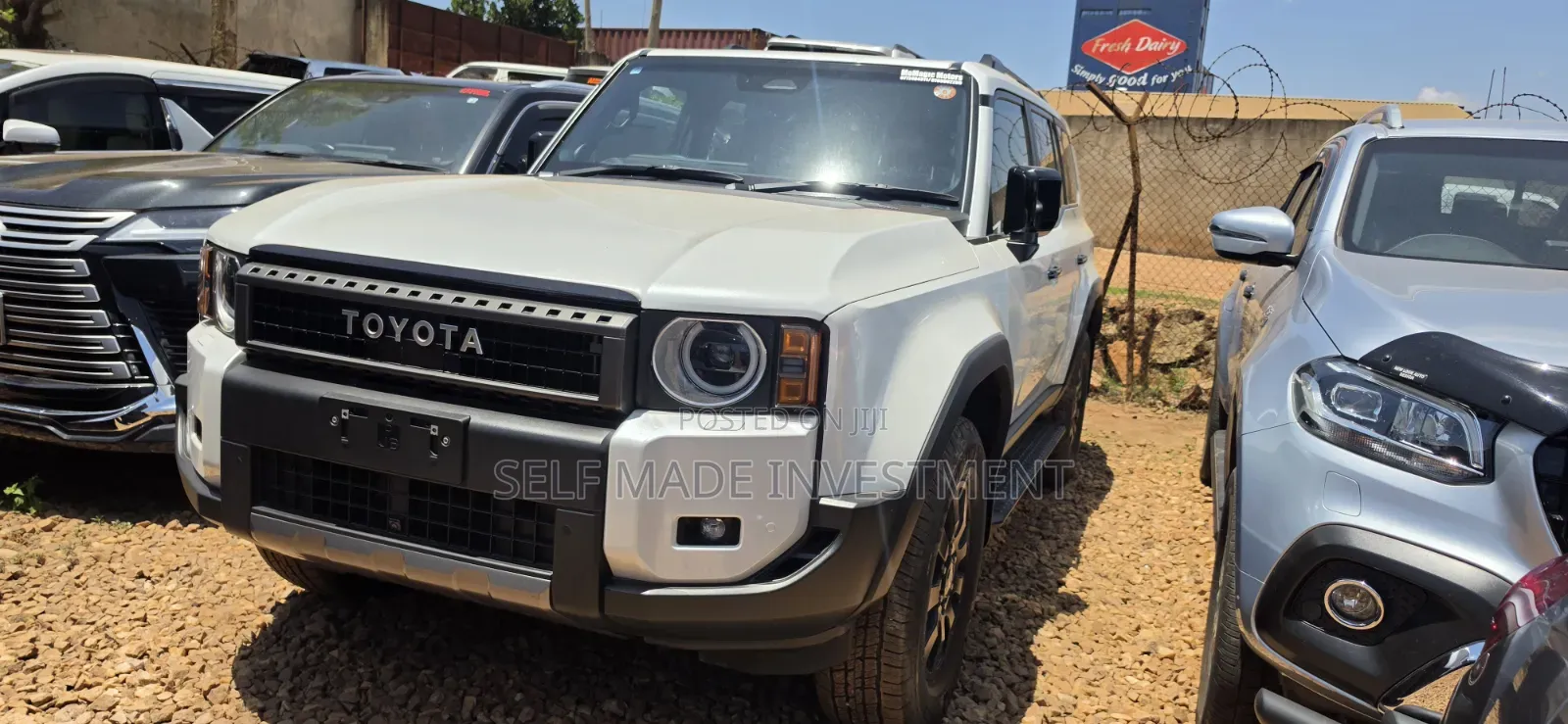 New Toyota Land Cruiser Prado 2025 White