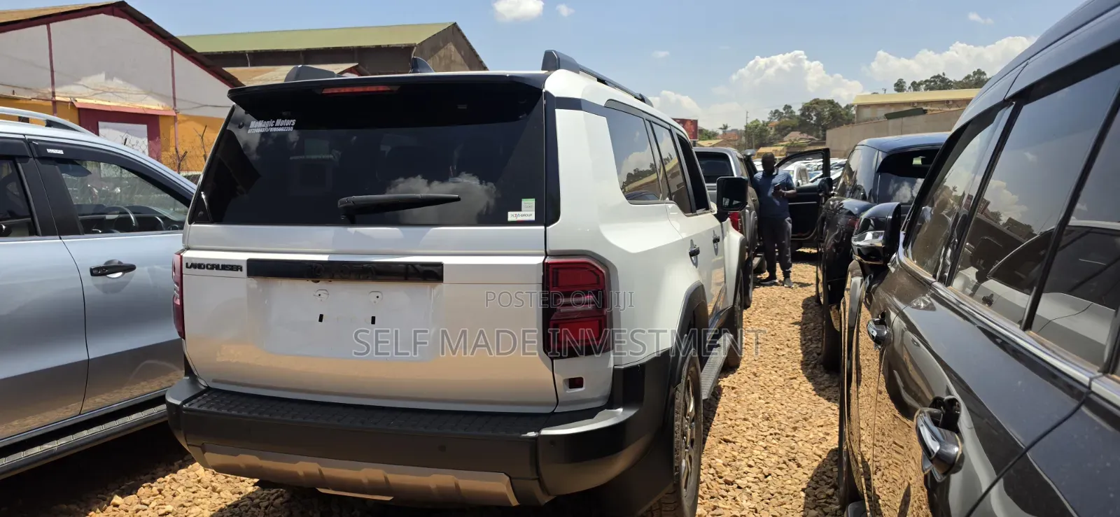 New Toyota Land Cruiser Prado 2025 White